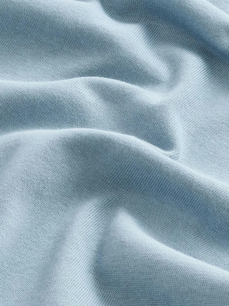 Next Light Blue Relaxed Fit Heavyweight T-Shirt Online