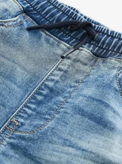 Next Skinny Fit Stretch Elasticated Waist Jeans (3-16yrs) Light Blue Outlet