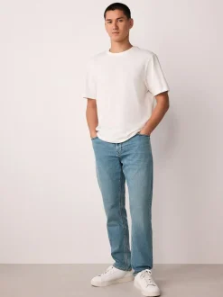 Next Light Blue Slim Fit Motionflex Jeans Discount