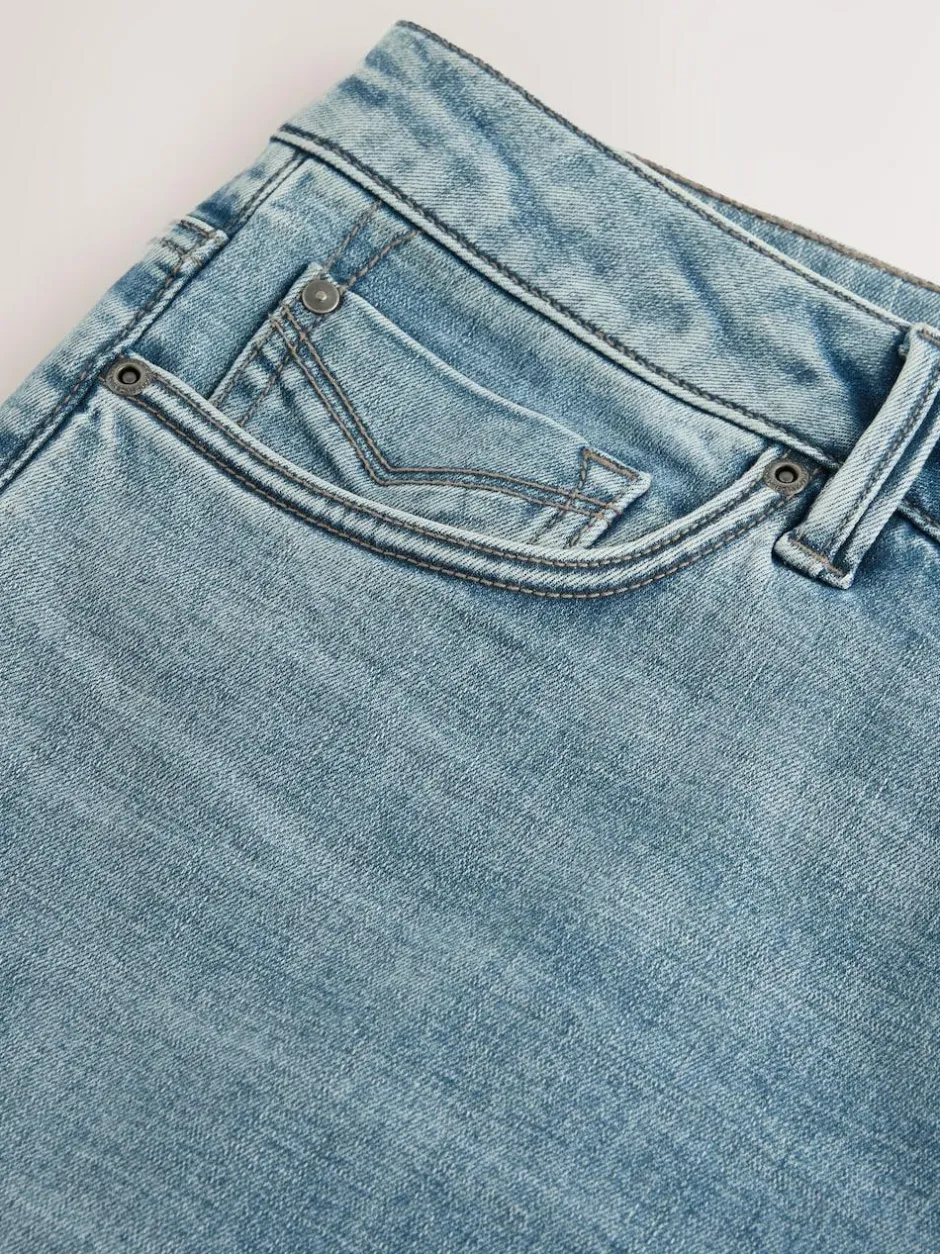 Next Light Blue Slim Fit Motionflex Jeans Discount