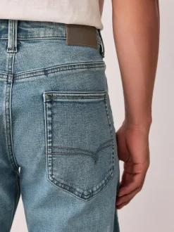 Next Light Blue Slim Fit Motionflex Jeans Discount