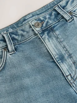 Next Light Blue Slim Fit Motionflex Jeans Discount