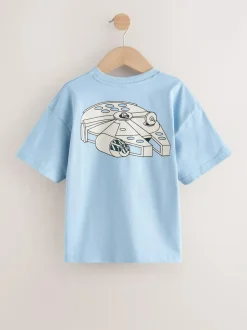 Next Star Wars T-Shirt (3-16yrs) Light Blue Online