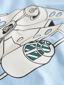 Next Star Wars T-Shirt (3-16yrs) Light Blue Online
