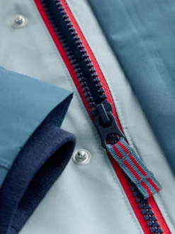 Next Waterproof Fleece Lined Anorak (3mths-7yrs) Light Blue Online