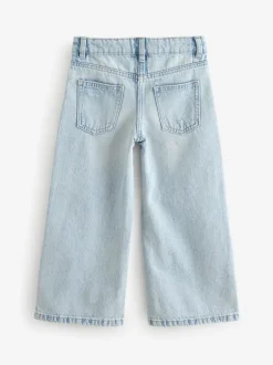 Next Wide Leg Jeans (3-16yrs) Light Blue New