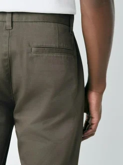 Next Light Brown Slim Fit Stretch Chinos Trousers Best
