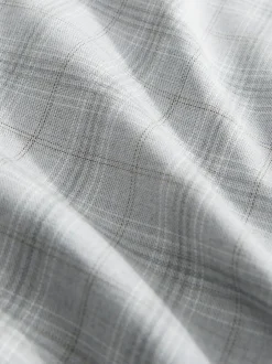 Next Light Grey Tailored Fit Check Suit Jacket Online