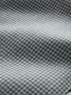 Next Light Grey Tailored Fit Wool Blend Puppytooth Suit Jacket Online
