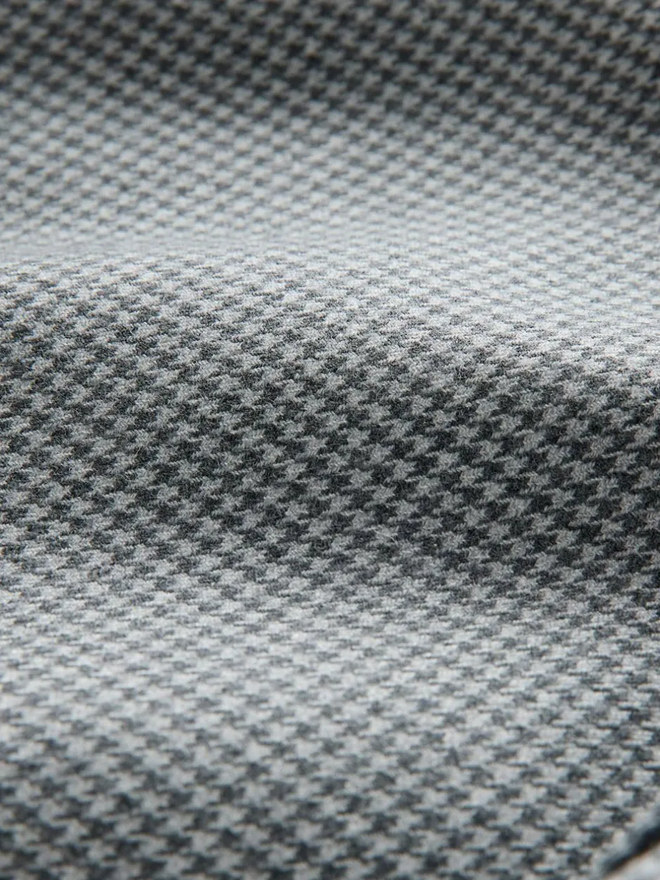Next Light Grey Tailored Fit Wool Blend Puppytooth Suit Jacket Online