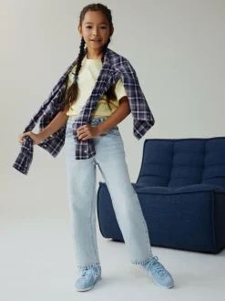 Next Straight Leg Jeans (3-16yrs) Light Wash