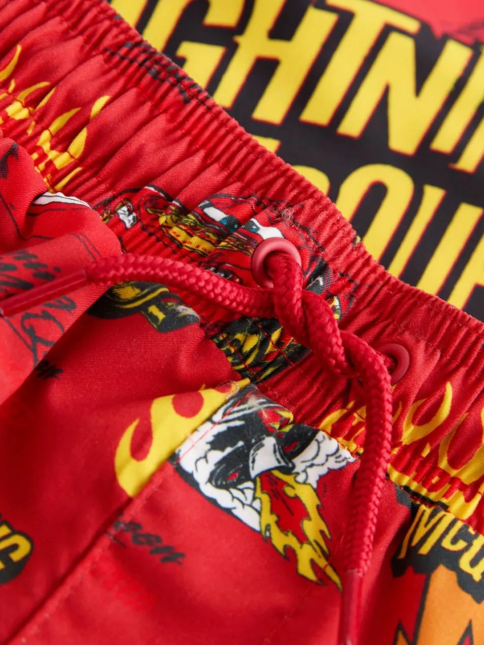 Next Rash Vest and Swim Shorts Set (3mths-7yrs) Lightening McQueen