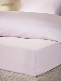 Next Lilac Purple Collection Luxe 400 Thread Count Egyptian Deep Fitted Cotton Sateen Sheet Sale
