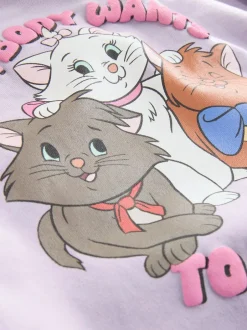 Next Lilac Purple Disney Aristocats Sweatshirt & Leggings Set (3mths-7yrs) Best