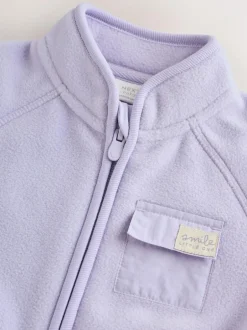Next Lilac Purple Microfleece Baby Jacket (0mths-2yrs) Discount