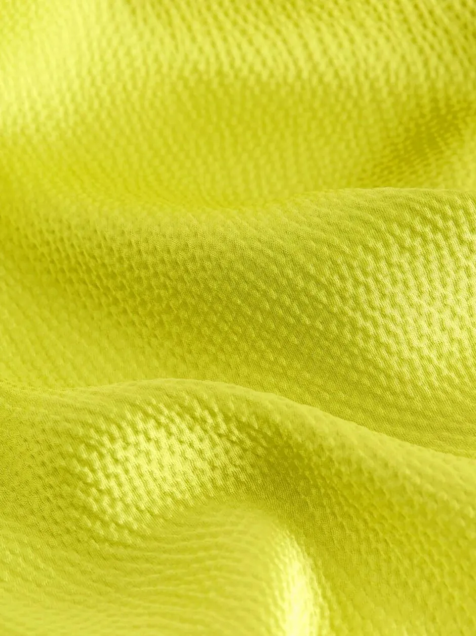 Next Lime Green Textured Satin Halter Sleeveless Midi Dress Online