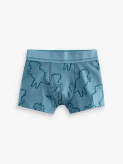 Next Linear Dino Print Junior Pattern Trunks 5 Pack (1.5-16yrs) Best