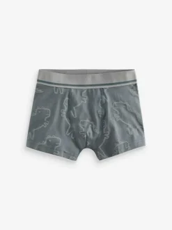 Next Linear Dino Print Junior Pattern Trunks 5 Pack (1.5-16yrs) Best