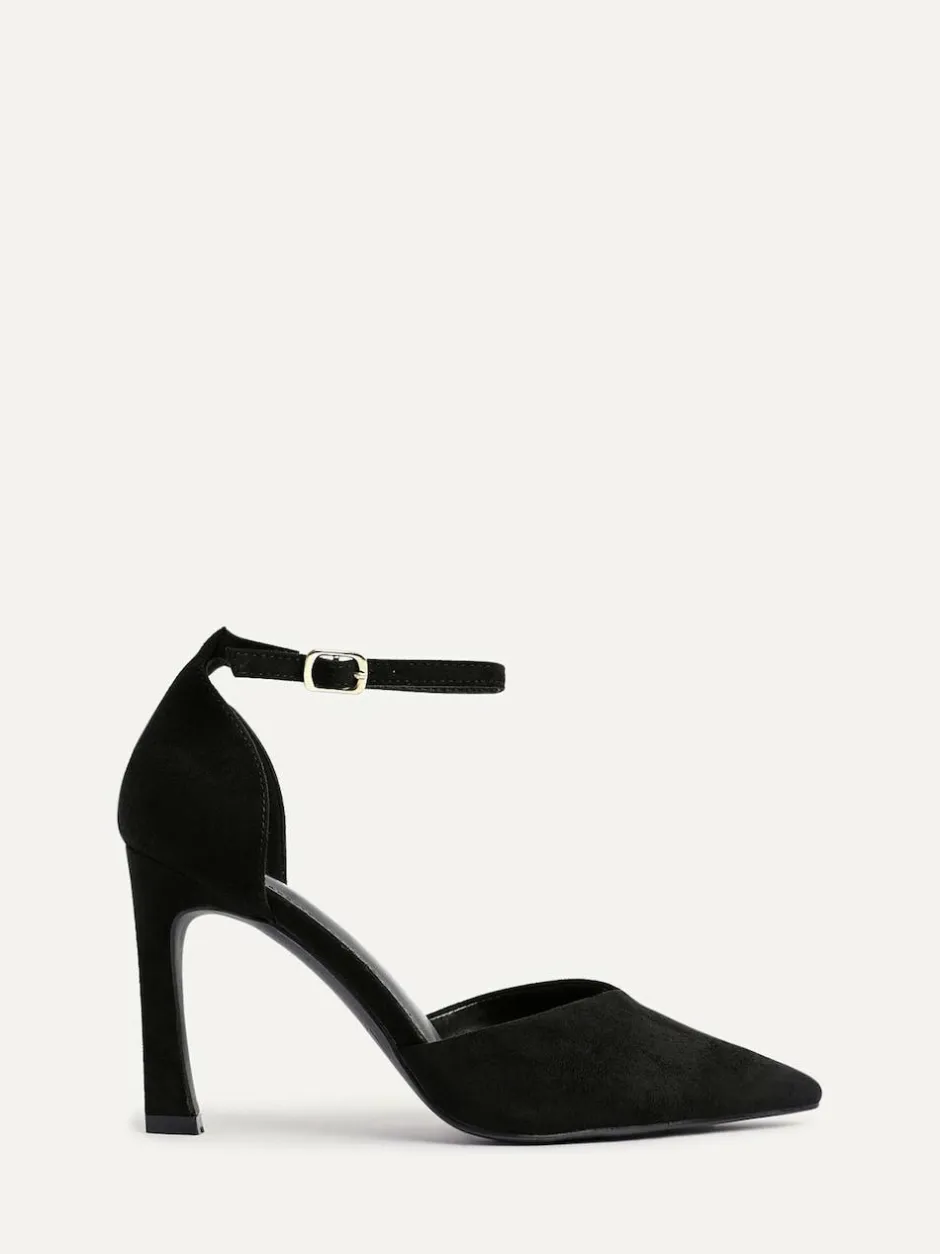 Linzi Black Moira Classic Stiletto Court Heels Best