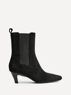 Linzi Ritual Kitten Heeled Chelsea Boots Black Best