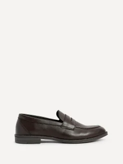 Linzi Aurelio Penny Loafers Brown Discount