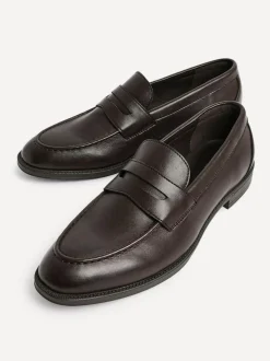 Linzi Aurelio Penny Loafers Brown Discount