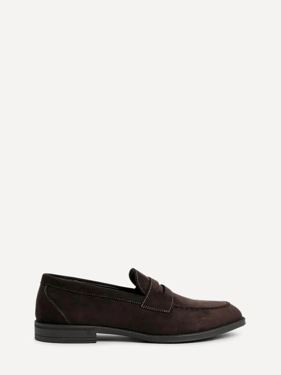 Linzi Aurelio Penny Loafers Dark Brown Best