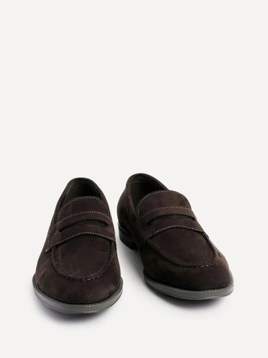 Linzi Aurelio Penny Loafers Dark Brown Best