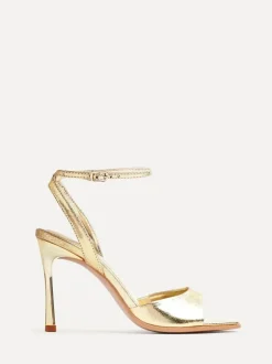 Linzi Jazz Stiletto High Heels Gold New