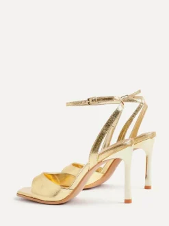 Linzi Jazz Stiletto High Heels Gold New