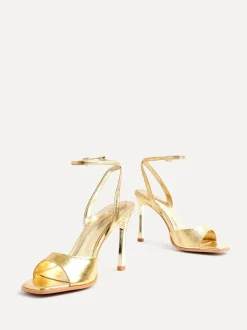 Linzi Jazz Stiletto High Heels Gold New