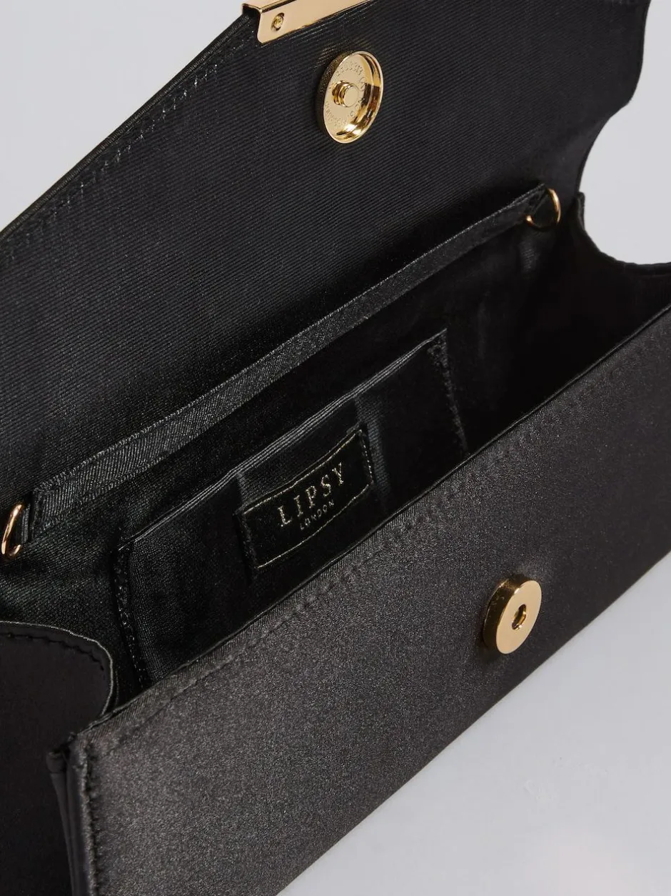 Lipsy Black Clutch Bag Outlet