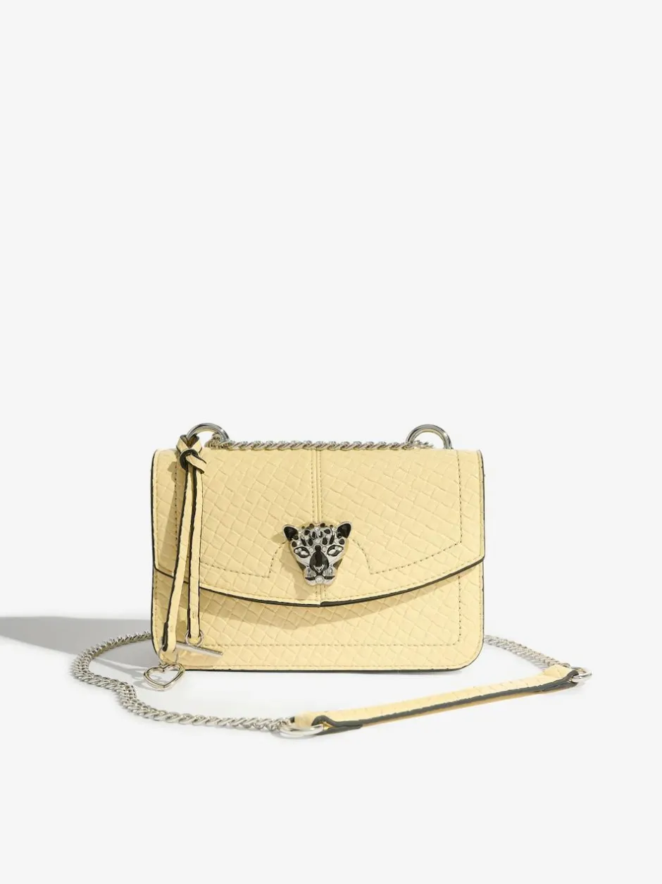 Lipsy Butter Yellow Small Chain Shoulder Bag Online