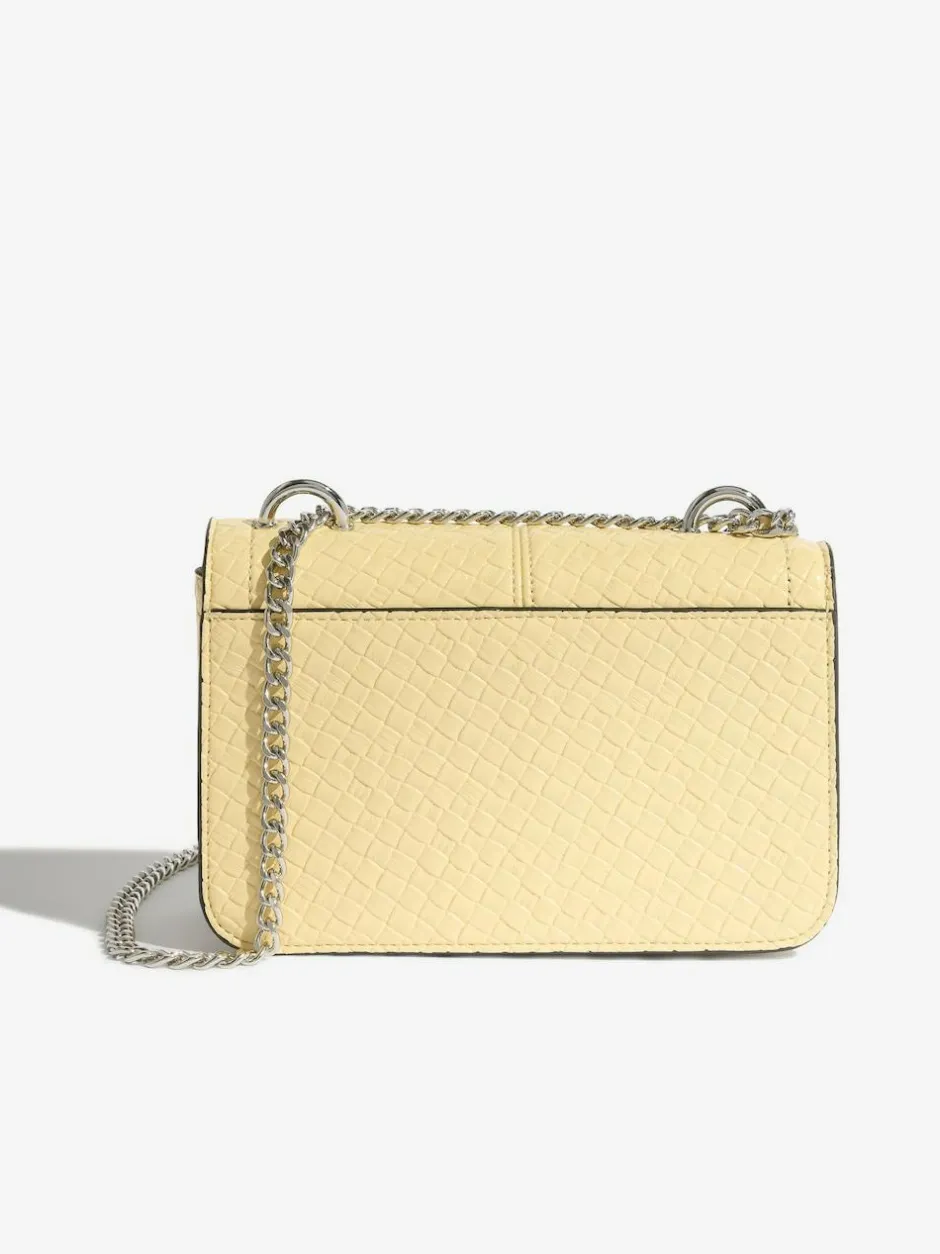 Lipsy Butter Yellow Small Chain Shoulder Bag Online