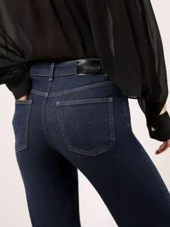 Lipsy Petite Wide Leg Jeans Rinse Blue Hot