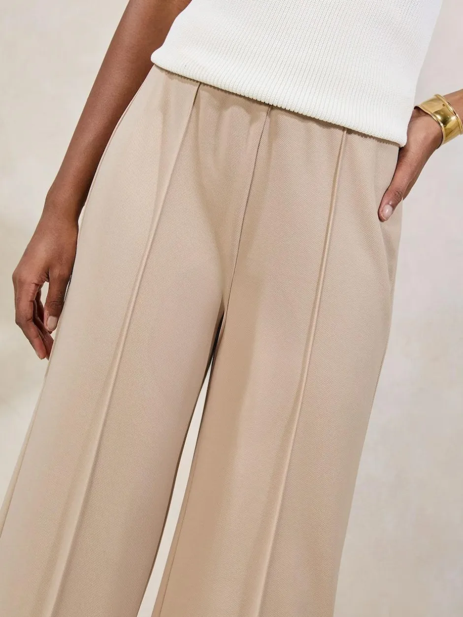 Lipsy Stone High Waist Wide Leg Trousers Hot