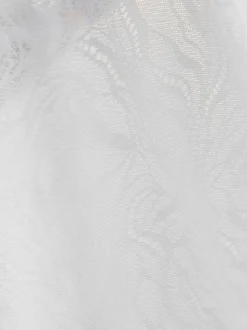 Lipsy Lace Long Sleeve Padded Thong Bodysuit White Discount