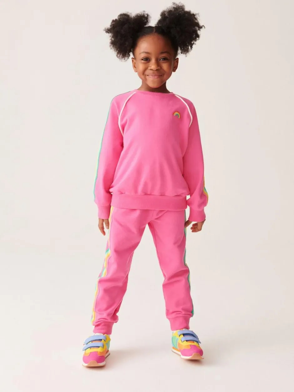 Little Bird by Jools Oliver Sweatshirt and Joggers Set Pink Outlet