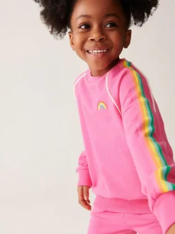 Little Bird by Jools Oliver Sweatshirt and Joggers Set Pink Outlet
