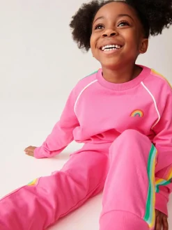 Little Bird by Jools Oliver Sweatshirt and Joggers Set Pink Outlet