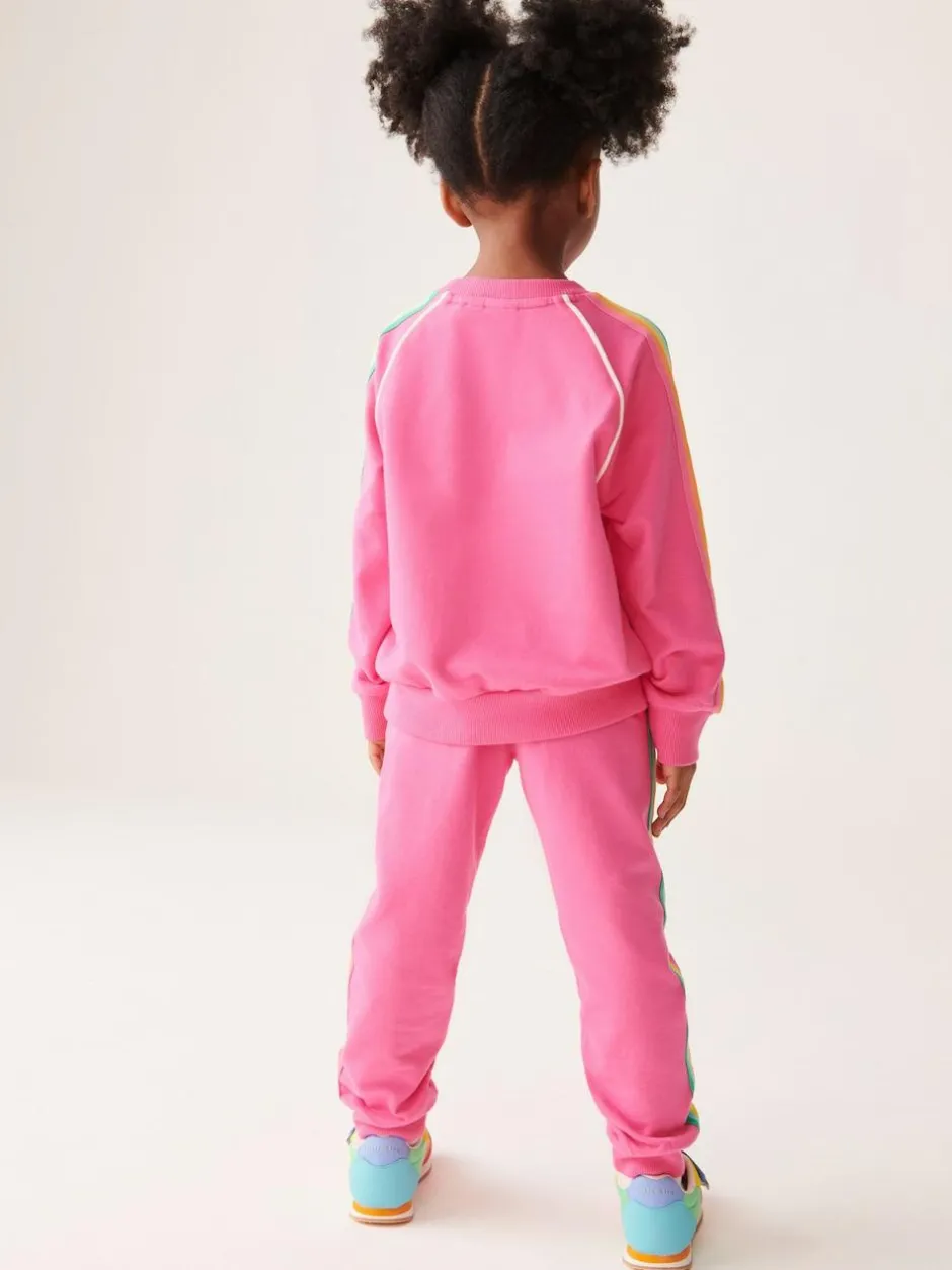 Little Bird by Jools Oliver Sweatshirt and Joggers Set Pink Outlet