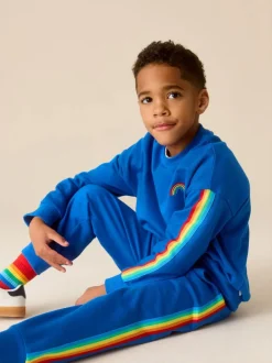 Little Bird by Jools Oliver Sweatshirt and Joggers Set Bright Blue Discount