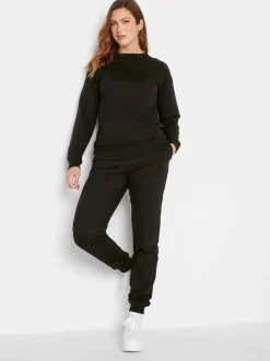 Long Tall Sally Black 2 Pack Basic Joggers Hot