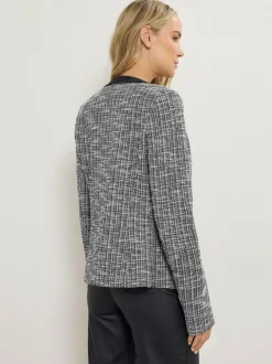 Long Tall Sally Black Boucle Jacket Outlet
