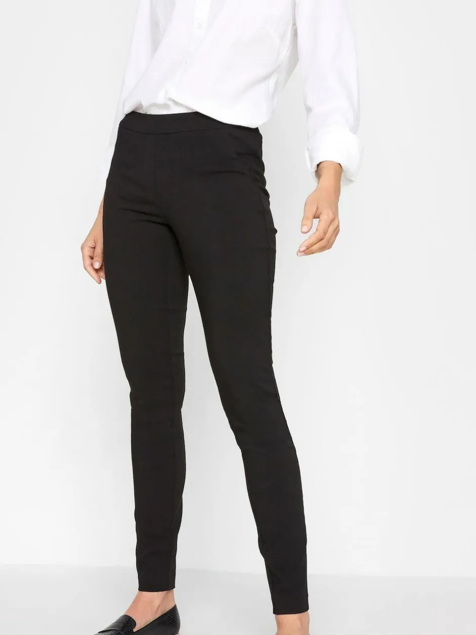Long Tall Sally Black Stretch Skinny Trousers Outlet