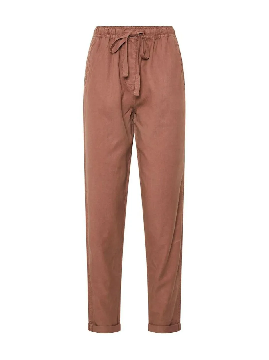 Long Tall Sally Lyocell Blend Joggers Brown Discount