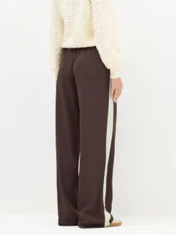 Long Tall Sally Wide Leg Trousers Brown Online