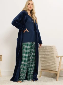 Long Tall Sally Check Pyjamas Green Sale