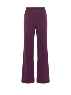 Long Tall Sally Microfleece Joggers Purple Clearance