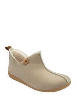 Lotus Natural Textile Bootie Slippers Hot